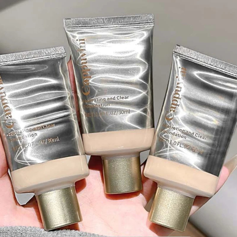 CAPPUVINI Moisturizing and Clearing Foundation Liquid-Moisturizing,Fine and Smooth, Nourishes Skin,Provides Natural Concealment - AliExpress 66