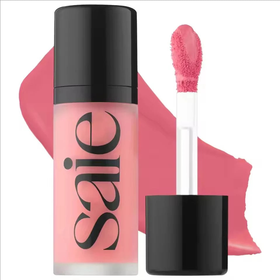 Saie Makeup Hydrating Blendable Dewy Liquid Blush Buildable Luminous Multiuse Cheek Lip Tint Blush for All Sensitive Skin Tones - AliExpress 66
