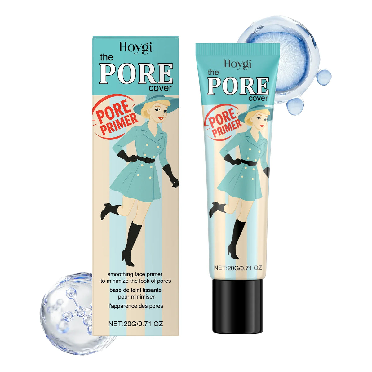 Hydrating Pore Minimizing Primer Long Lasting Non Greasy Makeup Base for Smooth Skin Wrinkle Reduction Face Primer All Daily Use - AliExpress 66