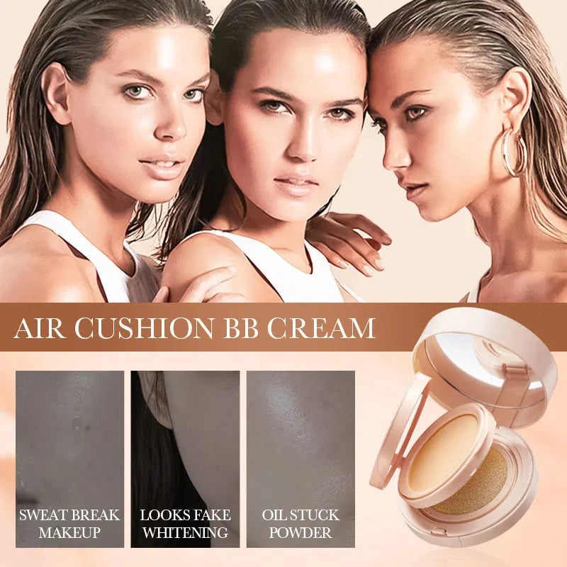 SADOER Powder Air Cushion Flawless BB Cream 2 in 1 Concealer Long-lasting - AliExpress 66
