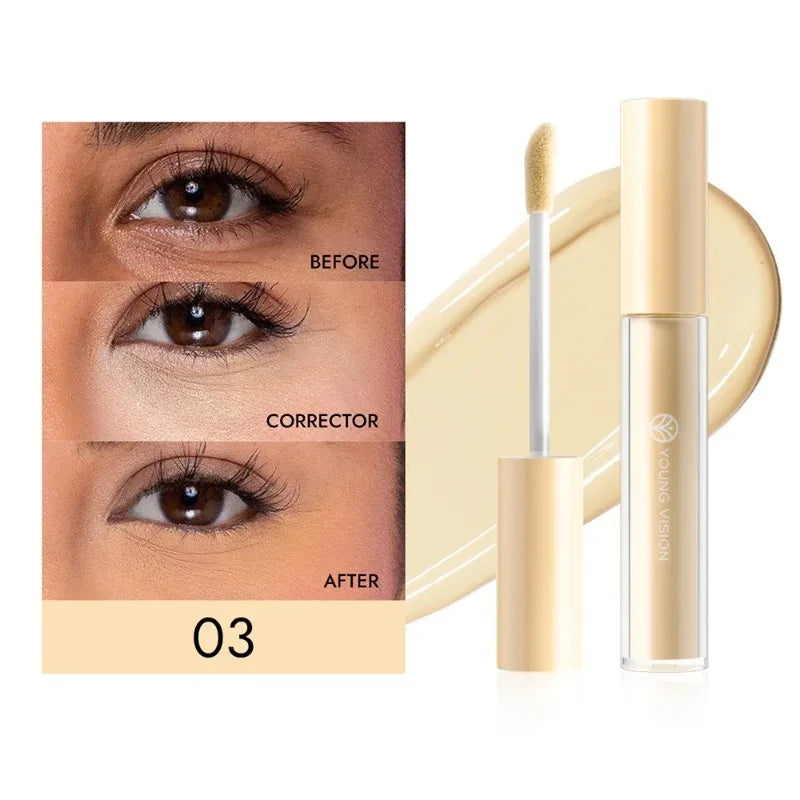 Orange Liquid Concealer Colorful Foundation Primer Base Facial Repair Dark Circles Corrector Skin Tone Purple Brighten Concealer