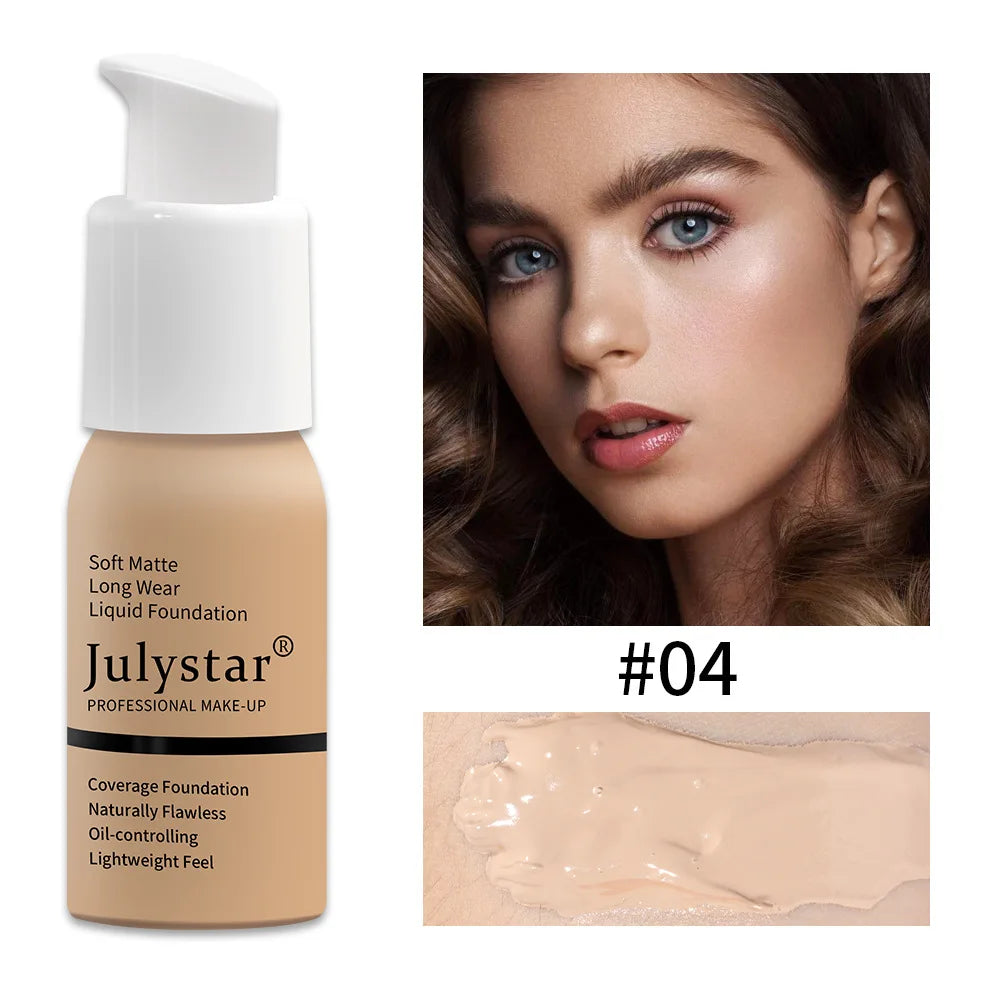 10 Colors Matte Liquid Foundation, Waterproof Long?lasting Lightweight Oil Control Concealer Facial Base Makeup - AliExpress 66