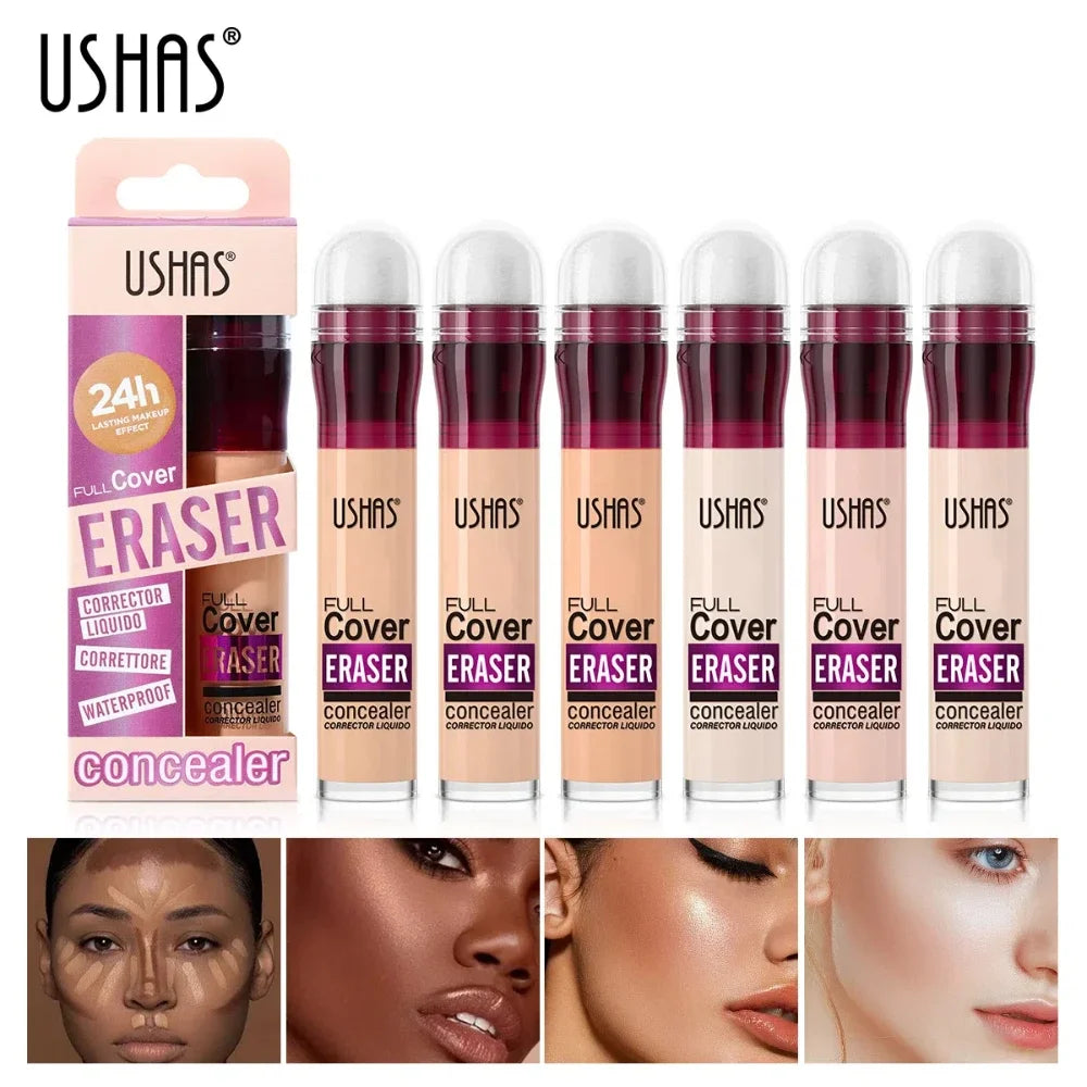 Facial Concealer Sponge Head Matte Liquid Foundation Makeup Oil Control Long Lasting BB Cream Waterproof Brighten Cosmetics - AliExpress 66