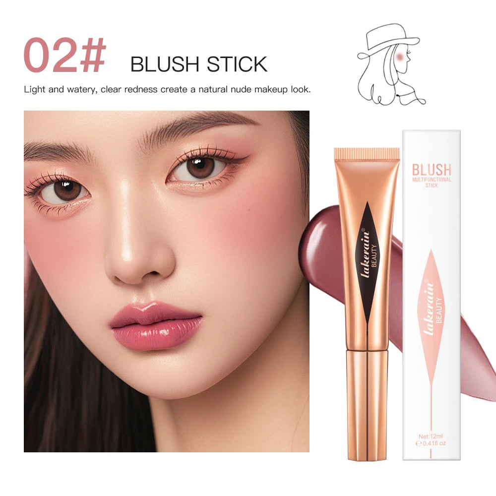 Multi-use Stick Bronzer Blusher Beauty Highlighter Blush Liquid Face Bronzer Natural Contouring Wand Stick Applicator Makeup - AliExpress 66