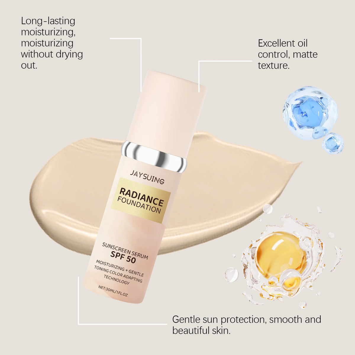 Concealer Liquid Foundation Moisturizes And Brightens The Face To Cover Acne Spots Fade Base Makeup Without Removing Makeup - AliExpress 66