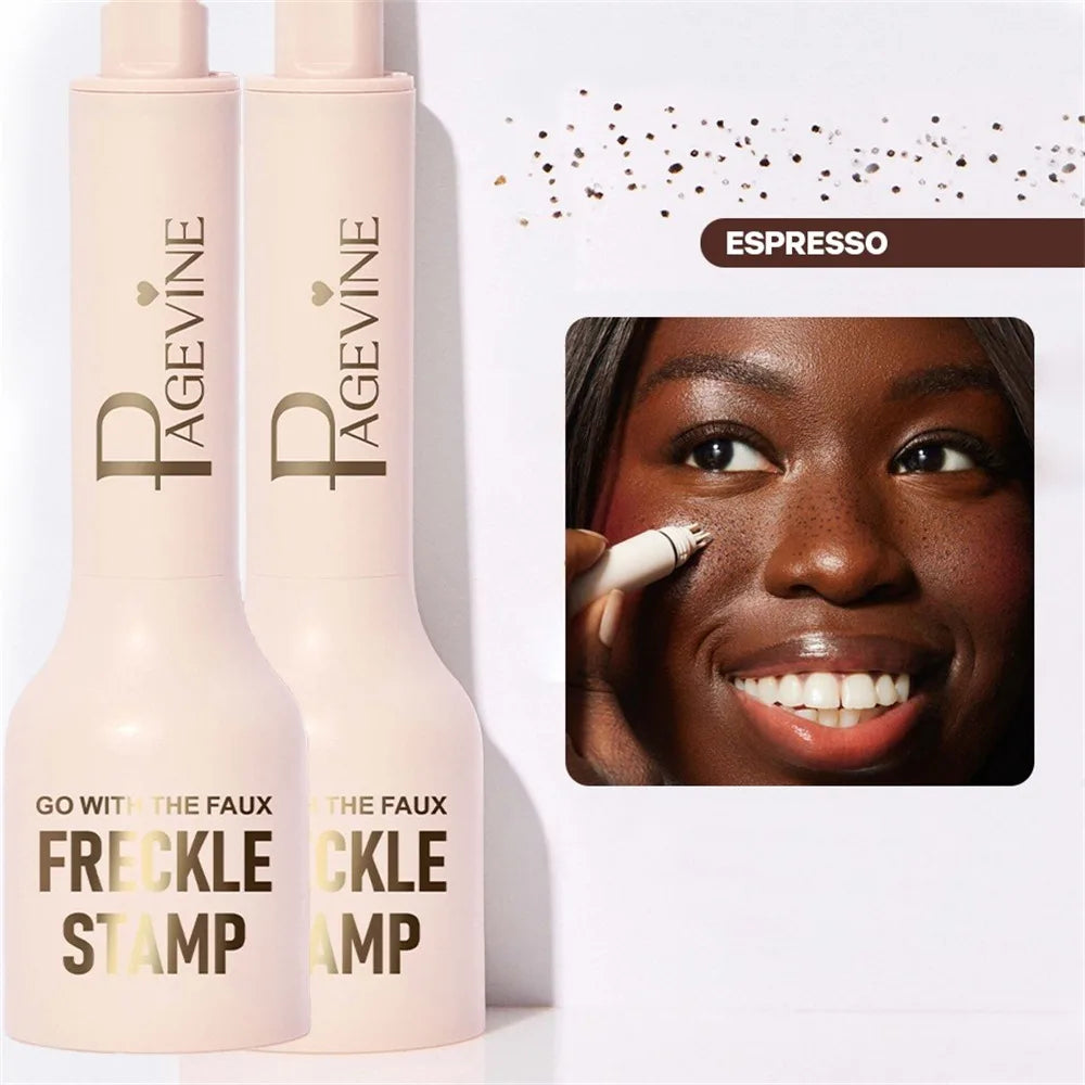 Facial Freckle Stamp Pencil,Natural Makeup for Freckles,Dark Spots, Moles,Waterproof,not easy to fade Concealer,Feminine Contour