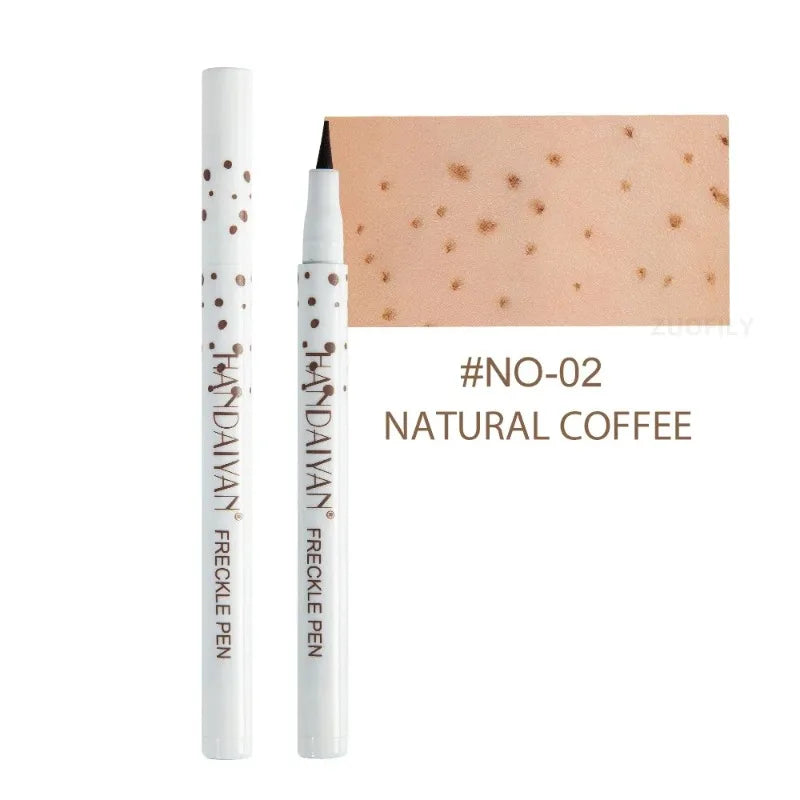 1PC Natural Freckle Pen Fast Drying Waterproof Lifelike Fake Freckles Pen Lasting Non-fading Dot Spot Pen Woman Makeup Cosmetics