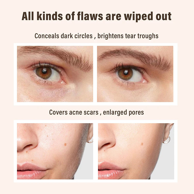 6 Colors New Concealer for Dark Circles, Tears, Freckles, Acne, Dark Circles, Pigmentation and Blemishes - Creating a Natural - AliExpress 66