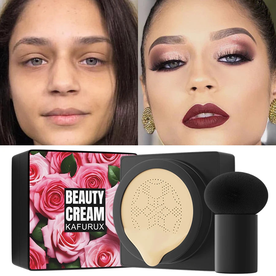 5 Color Magic Foundation Mushroom Head Moisturizing Air Cushion 1PC CC Cream Concealer Waterproof Foundation Base Makeup Gifts - AliExpress 66