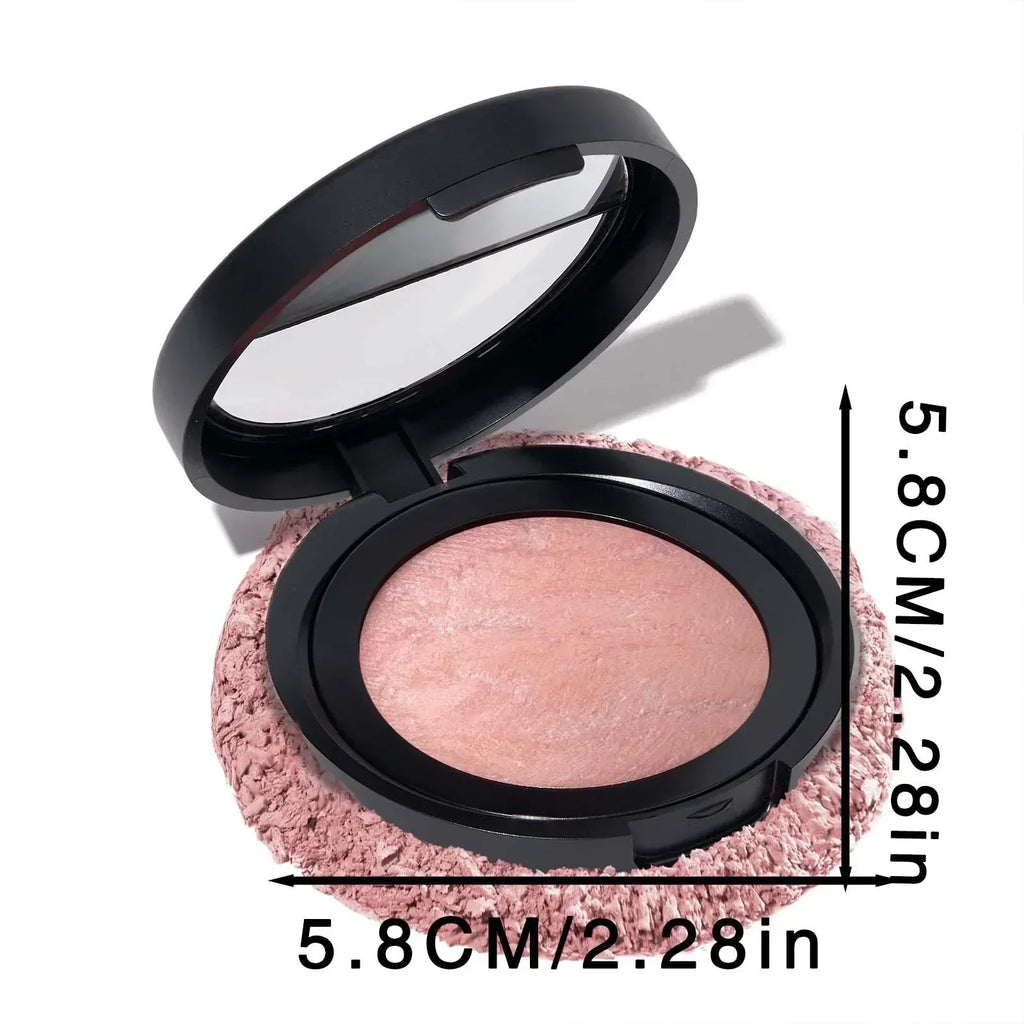 Korean Single Color Shimmer Pearl Blush Powder Natural Face Sculpting Valentine's Day Gift Set Makeup Baking Glow for Women - AliExpress 66