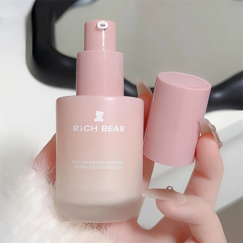 Richbear Airy Matte Foundation Hydrating Waterproof Sweatproof Oil Control Concealing Natural Luminous Holiday Gift - AliExpress 66