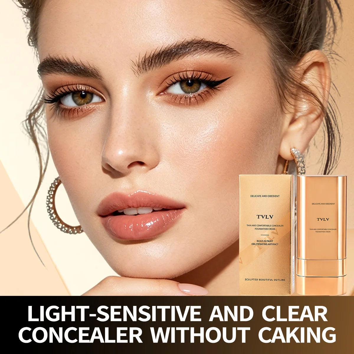 2 Pcs Set Double-End Foundation Stick,Long-Lasting Transfer-Resistant,Long-Wearing Coverage,Creates A Natural Makeup Look