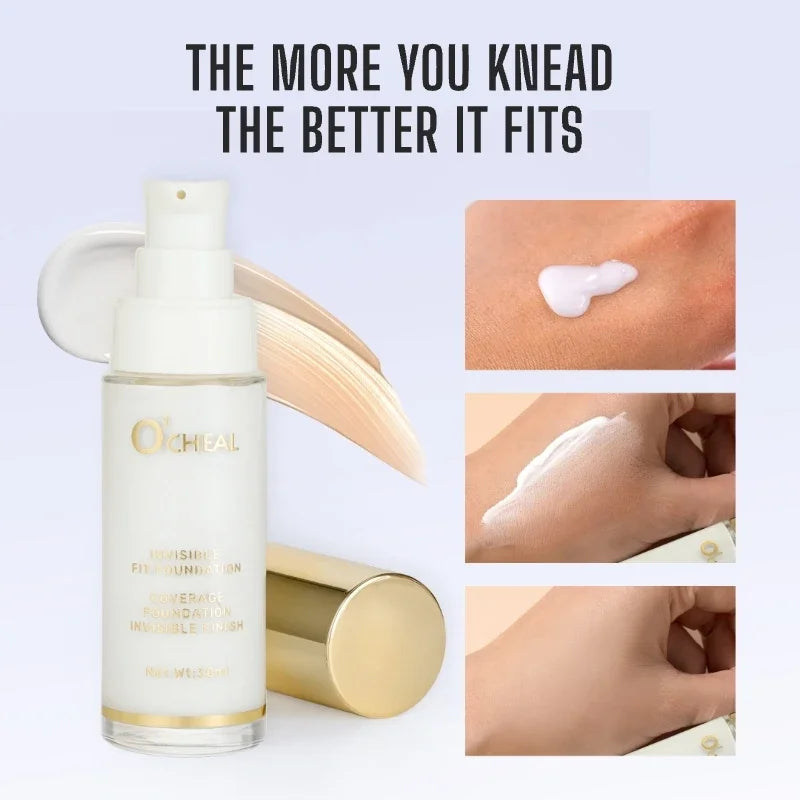 Waterproof Liquid Foundation Temperature Adjusting Oil Free Moisturizer Full Coverage Longwear Concealer Cream - AliExpress 66
