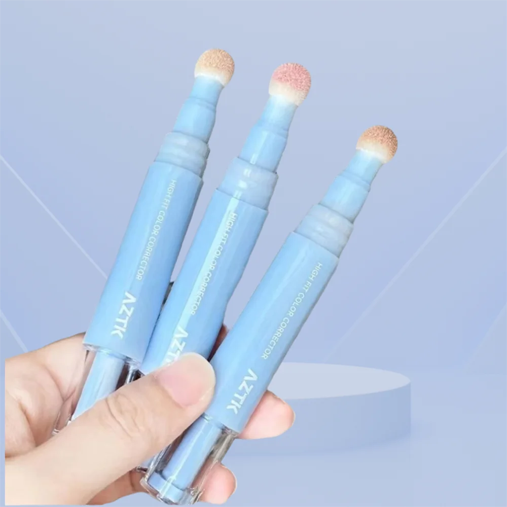 1Pcs Durable AZTK Concealer Pen Face Brightening Moisturizing Liquid Makeup Covering Acne Scar Lightweight Powder Cream - AliExpress 66