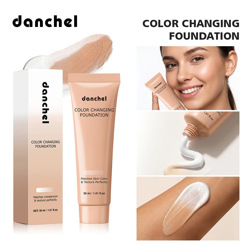 Color Changing Foundation Natural Matte Makeup Effect Deep Hydration Nourish Repair Skin Brighten Even Tone Concealer Foundation - AliExpress 66