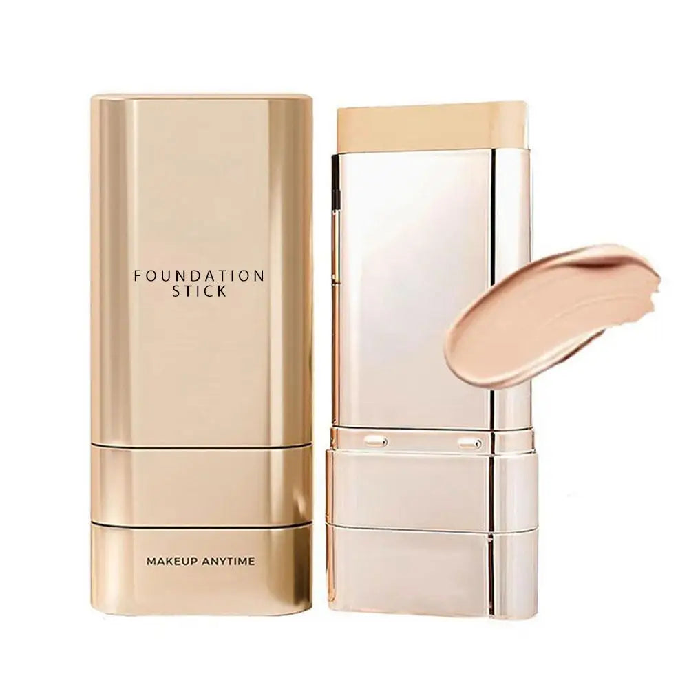 Face Foundation Stick With Brush, Velvet Moist Light Concealer Full Coverage Oil Control Dark Circles Corrector Facial Makeup - AliExpress 66
