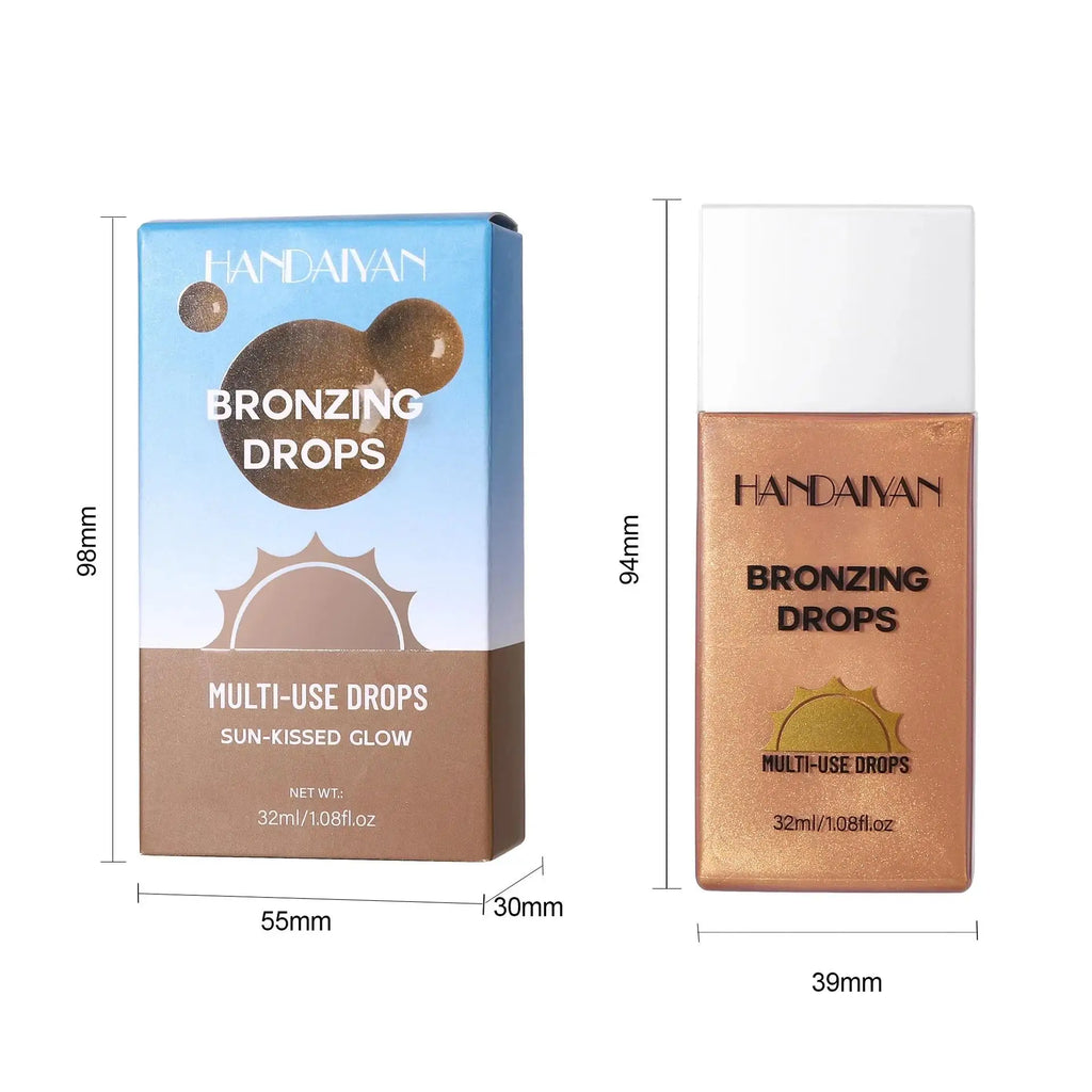 Matte Bronzer Liquid Makeup Waterproof Tanning Cream Body Oil Control Moisturizer Pearlescent Shine For Silky Skin Finish - AliExpress 66