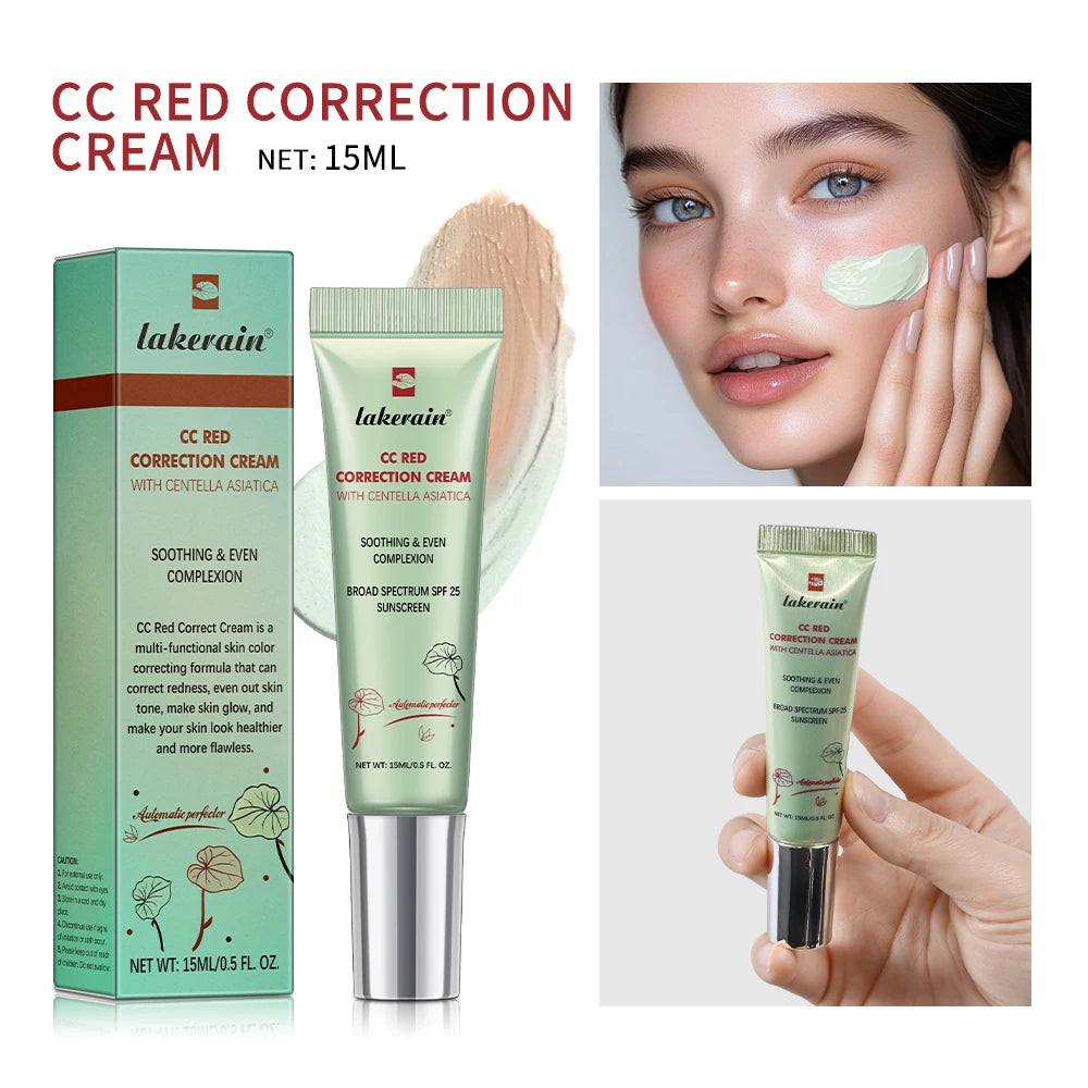 Lightweight Color Correcting CC Cream Primer Even SkinTone Moisturizing Base Makeup Natural Daily Facial Foundation Makeup Prime - AliExpress 66