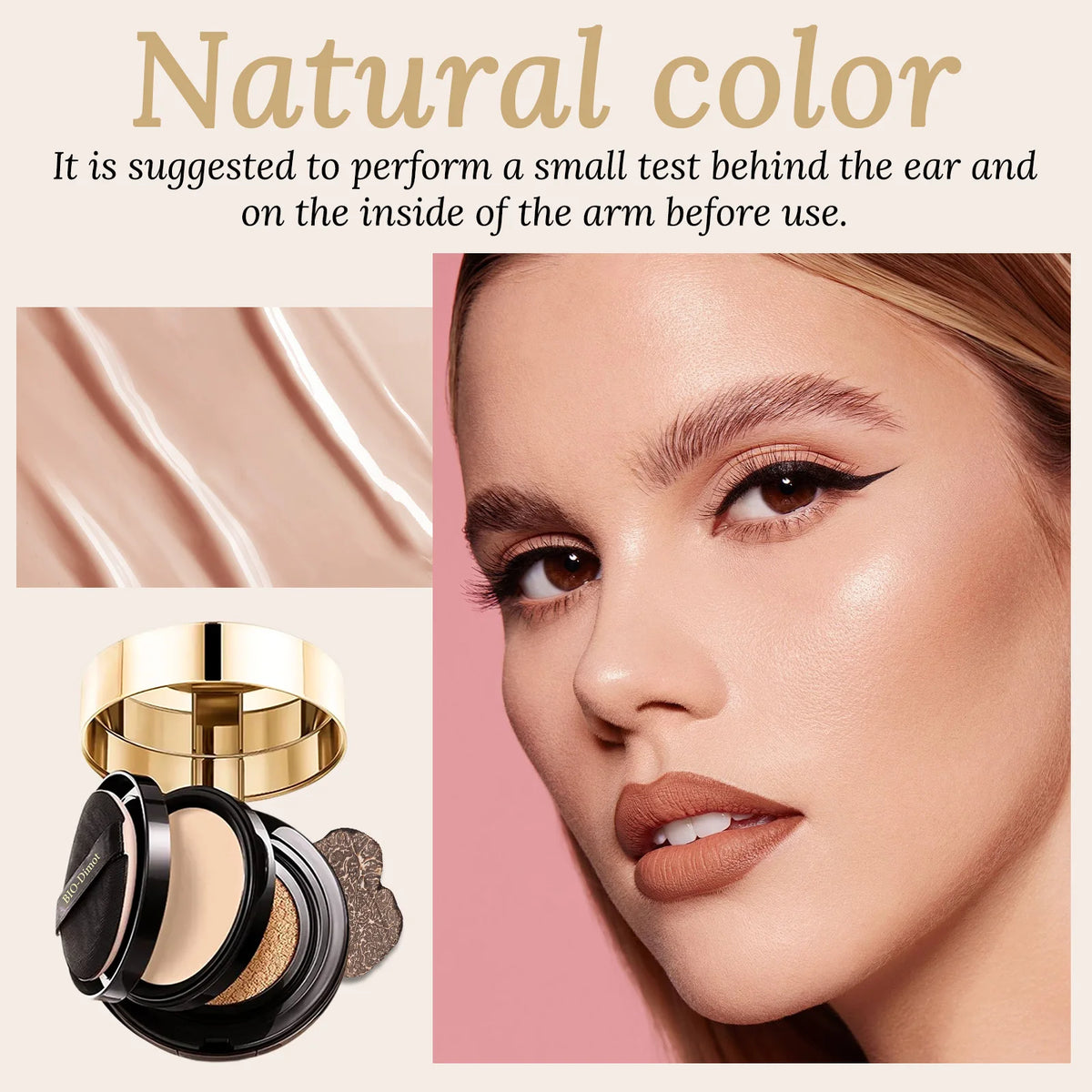 2 IN 1 Air Cushion Foundation+Matte Face Pressed Powder Makeup BB Cream Concealer Oil-control Waterproof Long-lasting Cosmetics - AliExpress 66