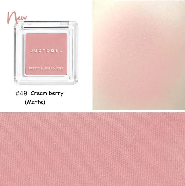 Judydoll Monochrome Blush Portable Silky Cream Multipurpose Blusher Long Lasting Nude Natural Brighten Skin Tone Makeup Cosmetic - AliExpress 66