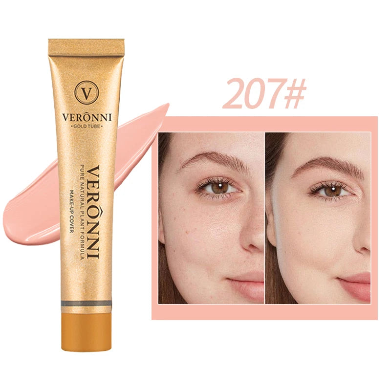 14 Color Concealer with a Flexible Concealer Moisturizing Liquid Foundation to Cover Dark Circles Tear Trough Nasolabial Folds a - AliExpress 66