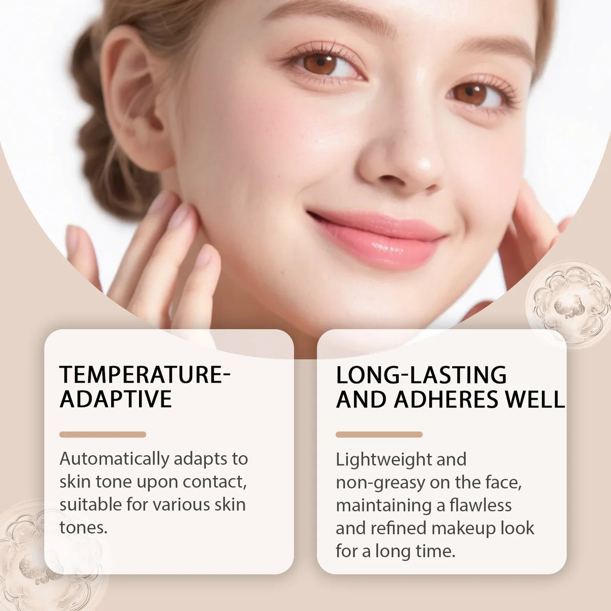 Liquid Foundation SPF 15 Color Changing Concealer Cover Face Blemishes Fine Lines Facial Foundation Natural Beauty Makeup Cream - AliExpress 66