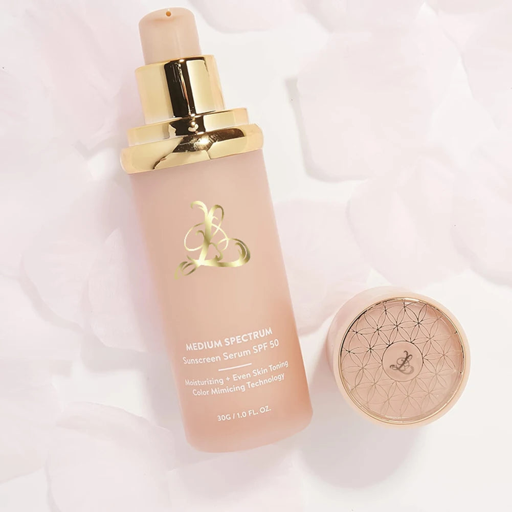 30g 4 In 1 Ultra Blends Color Changing-Foundation Broad Spectrums SPF 50 Sunscreen Concealer For Women Girls Makeup Accessories