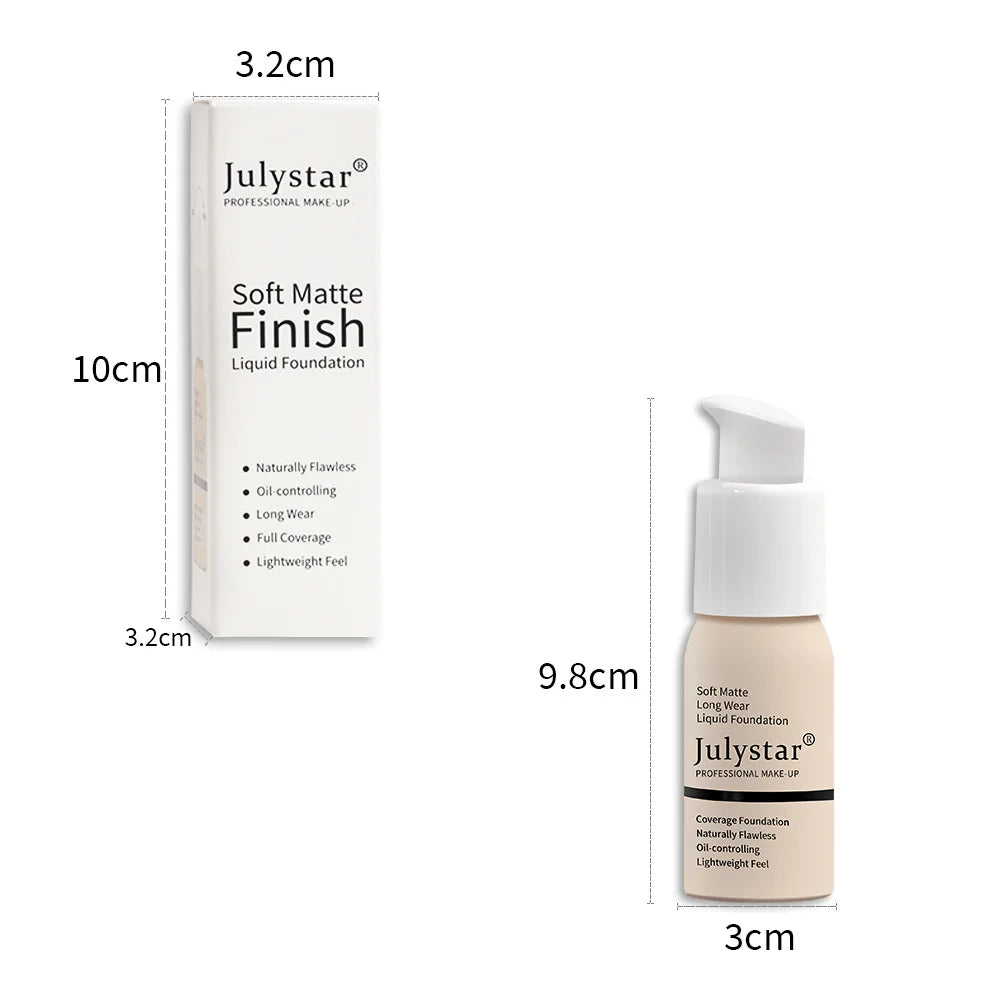 10 Colors Matte Liquid Foundation, Waterproof Long?lasting Lightweight Oil Control Concealer Facial Base Makeup - AliExpress 66