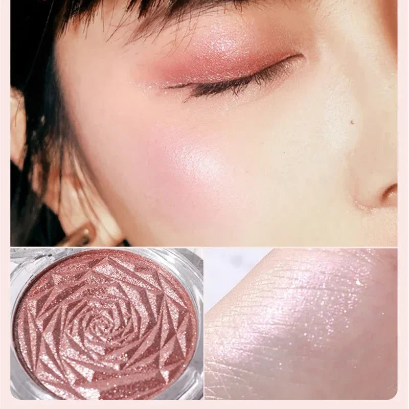 6 Colors Diamond Highlighter Powder Palette Glitter Face Contour Brighten Makeup Shimmer Ultra-concentrated Illuminate Cosmetic - AliExpress 66