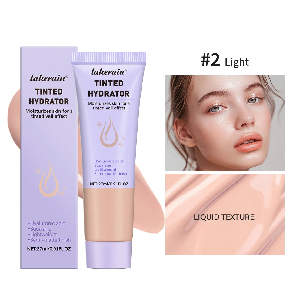 High Coverage CC cream Foundation Tinted Hydrator Matte Finish Light Oil-Free Moisturizing Makeup Hyaluronic Acid Sheer - AliExpress 66