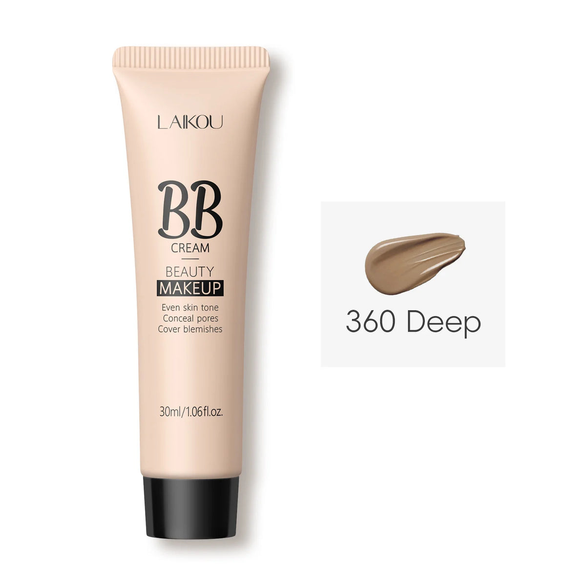 Natural Finish Foundation Cream 30ml Lightweight BB Cover Dark Circles Pores Oil Free Long Lasting Makeup Base - AliExpress 66