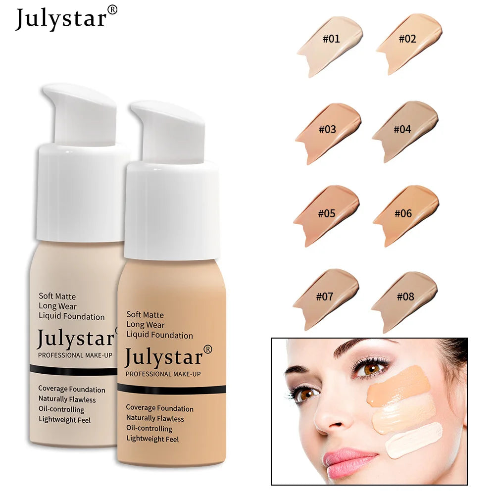 10 Colors Matte Liquid Foundation, Waterproof Long?lasting Lightweight Oil Control Concealer Facial Base Makeup - AliExpress 66