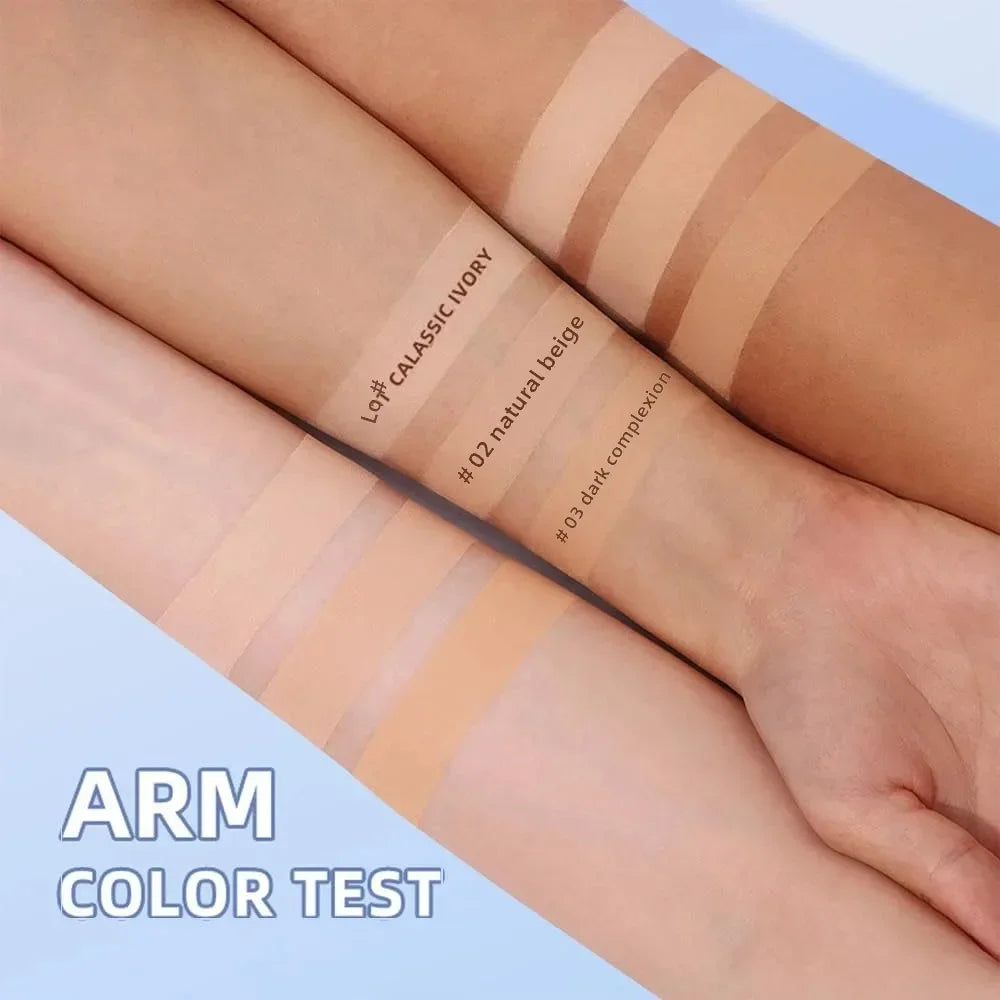 Long-Lasting Waterproof Silk Soft Mist Powder Cake Smooth Pressed Face Powder Oil Control Lady Polvo Texture for Makeup - AliExpress 66