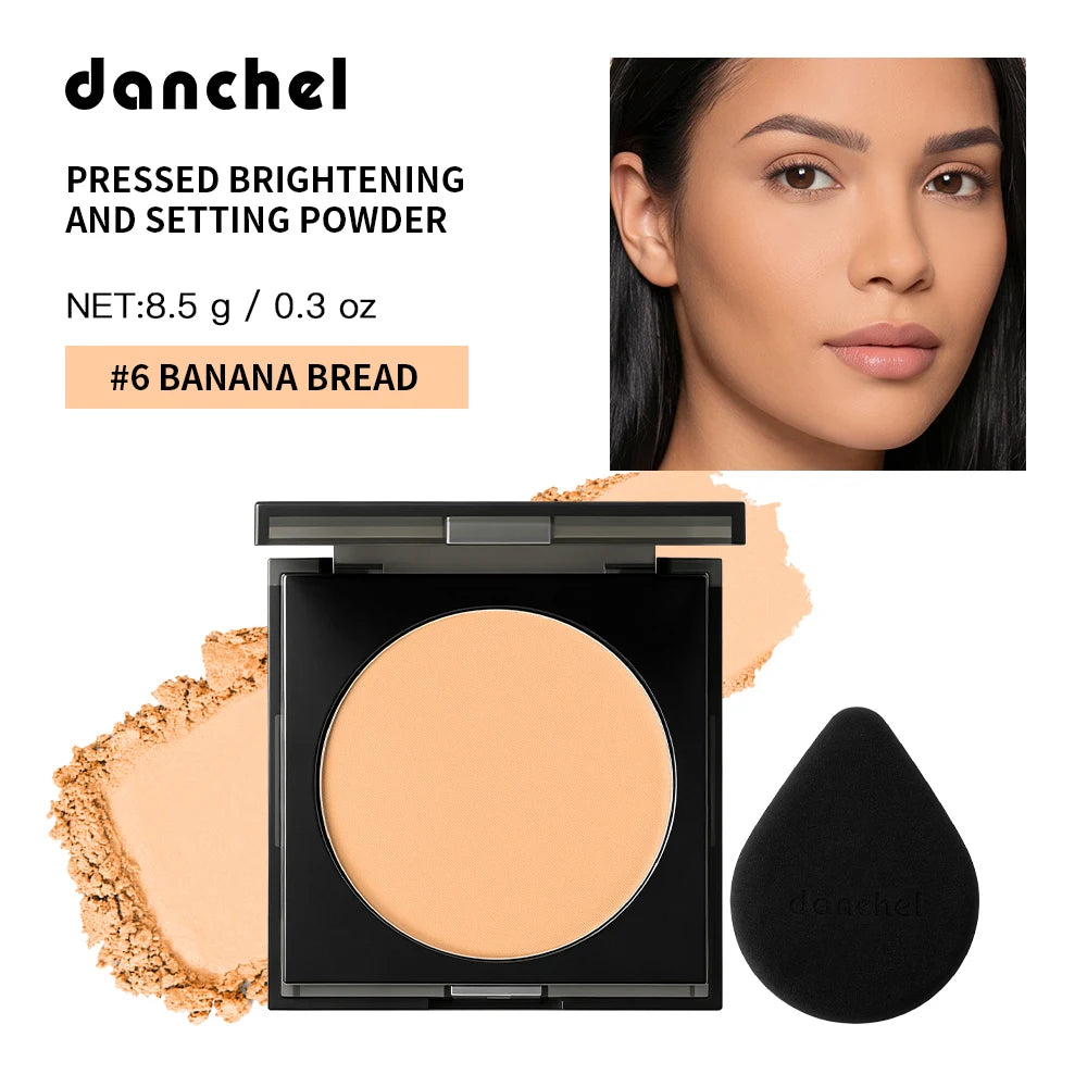 Pressed Brightening & Setting Powder 12h Oil Control Flawless Blurred Skin Brighten Lift Mild Formula Concealer Setting Powder - AliExpress 66