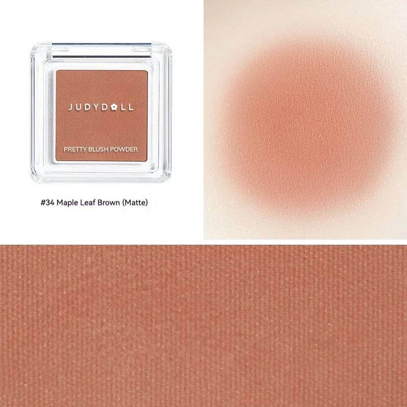 Judydoll Monochrome Blush Portable Silky Cream Multipurpose Blusher Long Lasting Nude Natural Brighten Skin Tone Makeup Cosmetic - AliExpress 66
