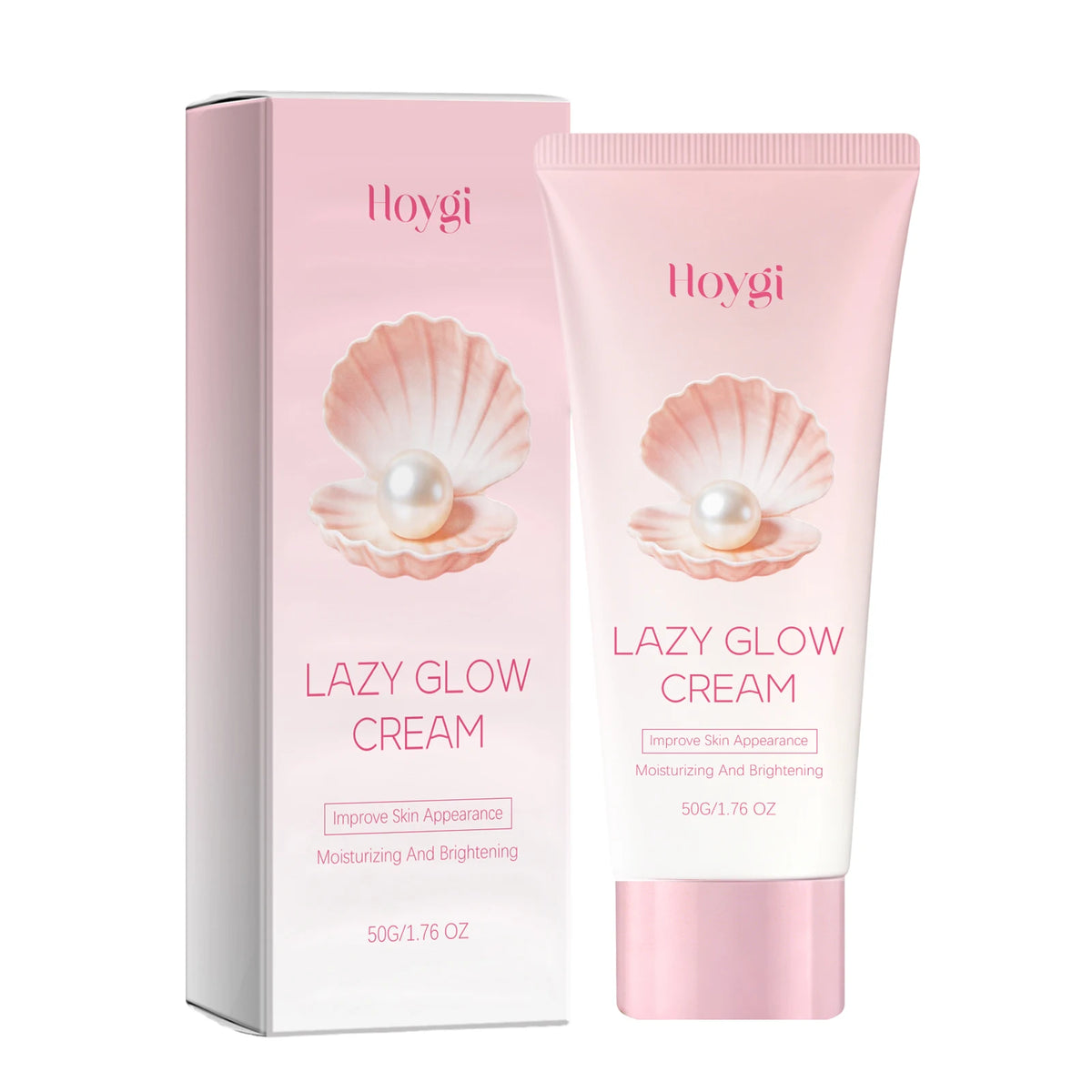 50g Lazy Face Cream Moisturizing Improve Skin Texture Enhance Smoothness Glowing Perfect Concealer Lazy Makeup Foundation Cream