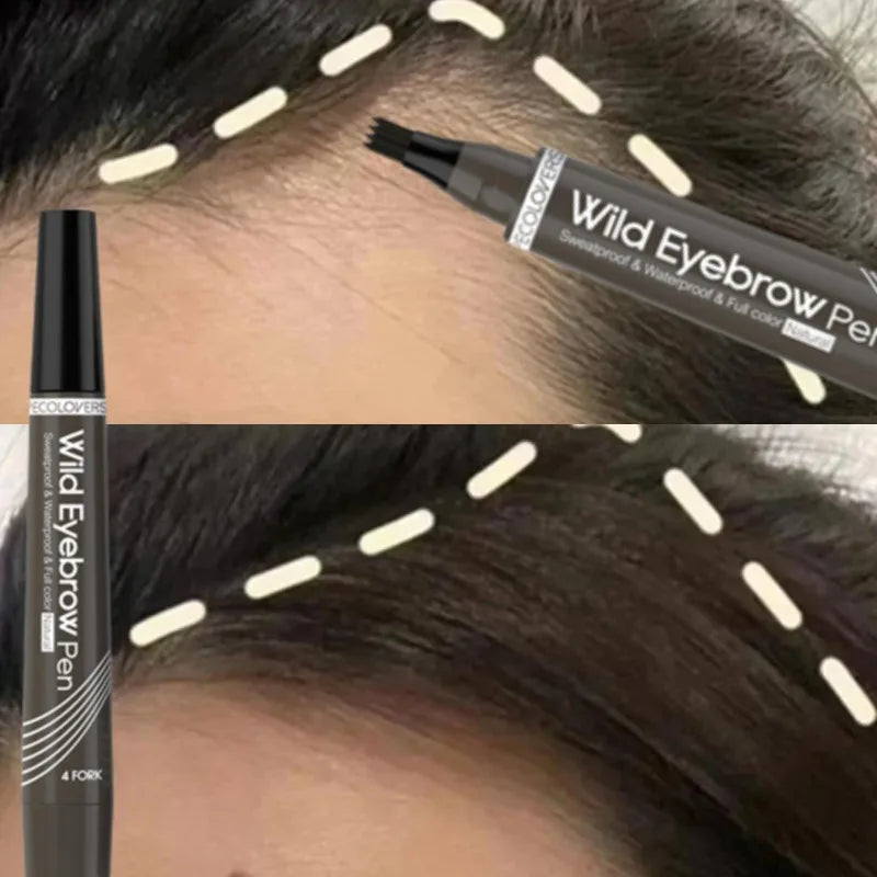 Hairline Repairing Pen Covering And Contouring Hair Concealer Waterproof Filling Hairline Shadow Powder Eyebrow Powder