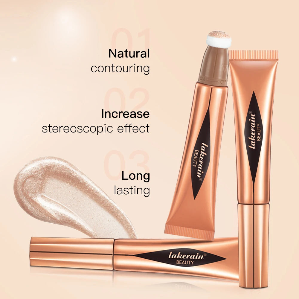 Multi-use Stick Bronzer Blusher Beauty Highlighter Blush Liquid Face Bronzer Natural Contouring Wand Stick Applicator Makeup - AliExpress 66