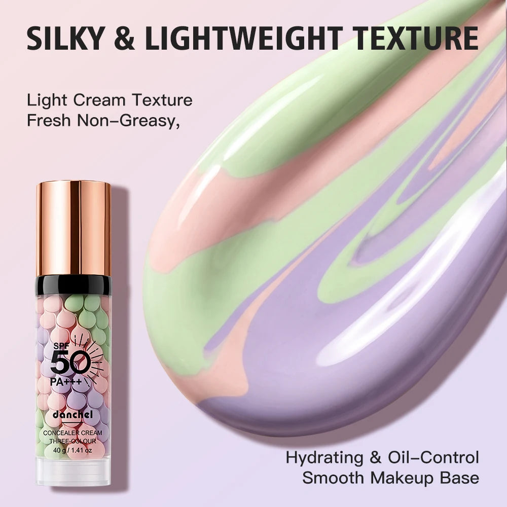 Three-Color Face Primer & Skin Care Isolation Cream Hydrating Moisturizing Smooth Skin Long Lasting Base Lightweight Facial Make - AliExpress 66