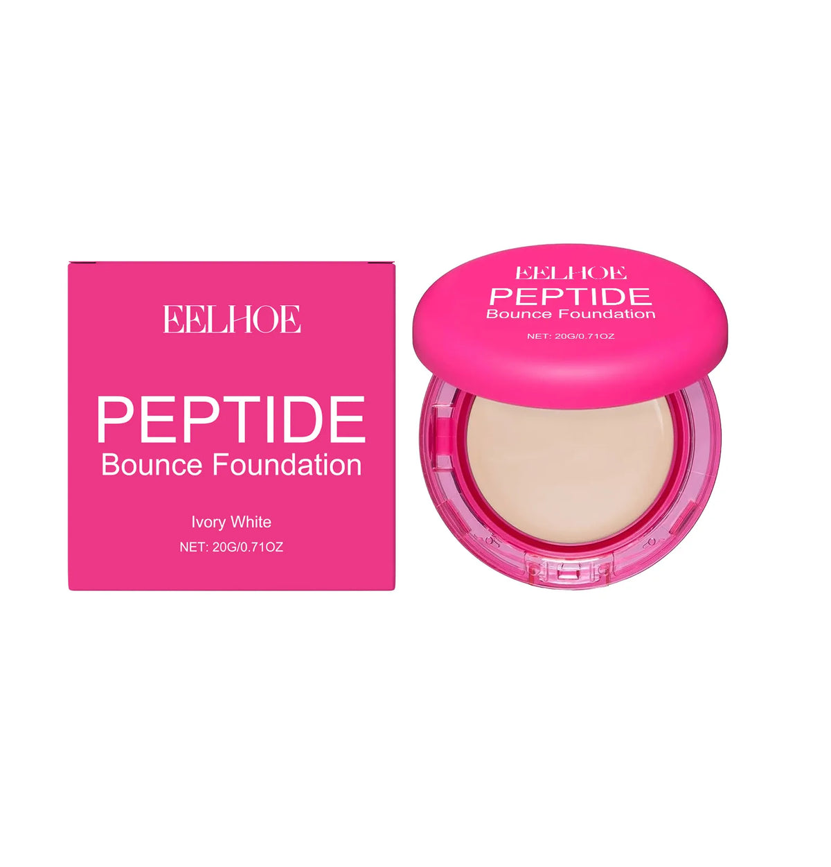 EELHOE Peptide Bounce Balm Foundation Matte Waterproof Sweatproof Oil Control Antioxidant Full Coverage Foundation Makeup Cream - AliExpress 66
