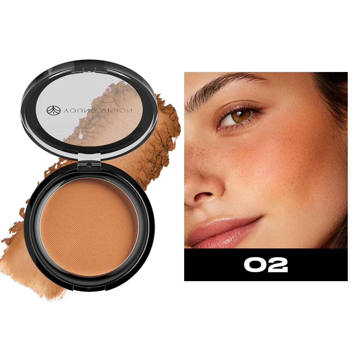 Dark Skin Matte Mineral Finishing Bronzer Contour Oil-control Long-lasting 5IN1 Hairline Concealer Nose Shadow Powder Palette - AliExpress 66