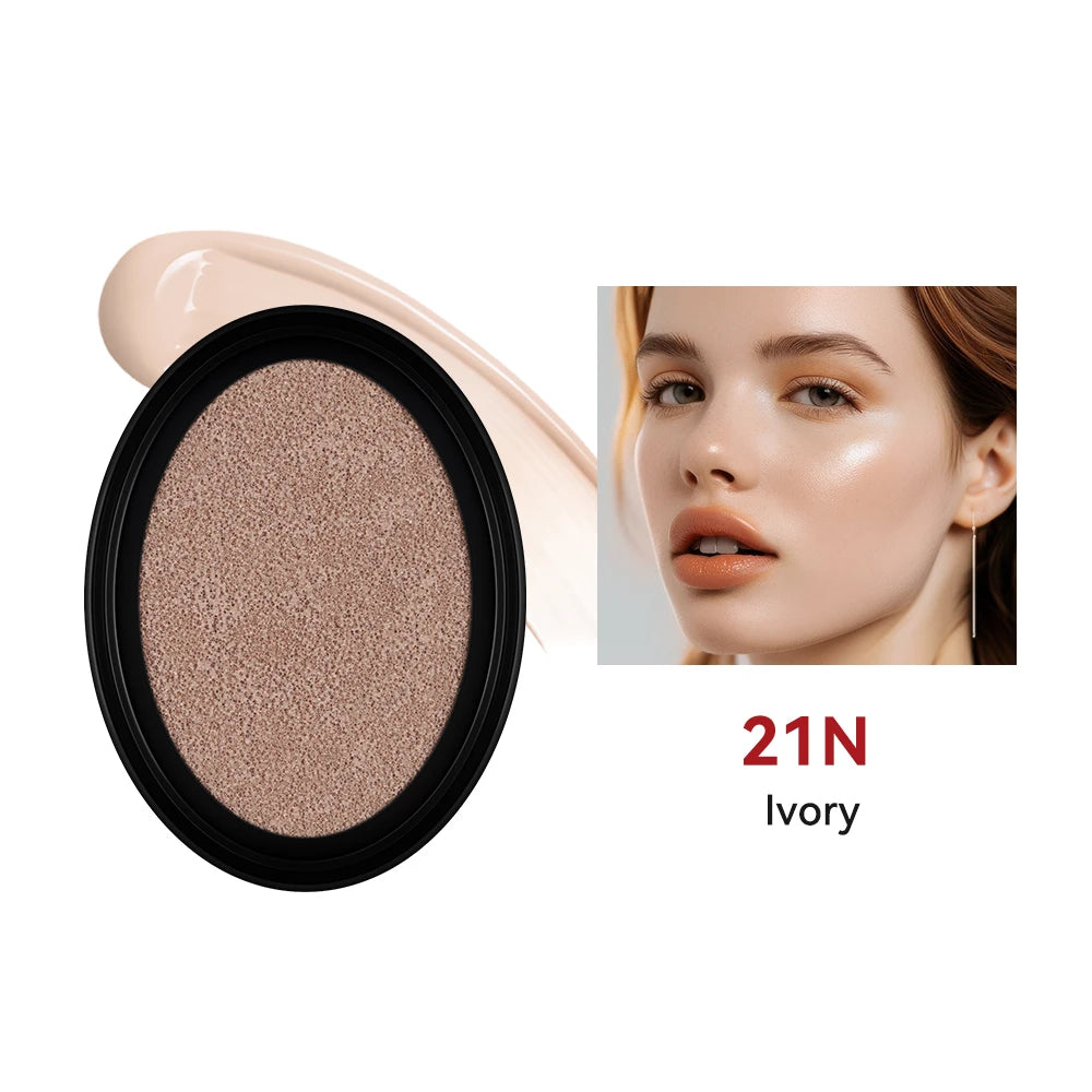 Waterproof Cushion Foundation Refill Long-lasting High Coverage Foundations Korean Makeup CC Cream Foundation Tone Up Cream - AliExpress 66