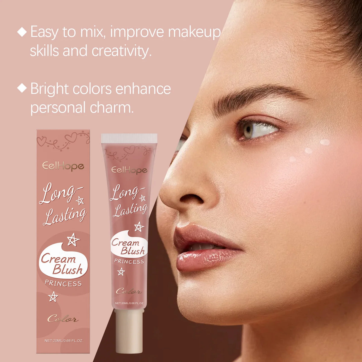 Eelhope Liquid Blush for Cheeks Natural Silky Weightless Lightweight Multipurpose Blush Makeup Cosmetics for Face Contouring - AliExpress 66