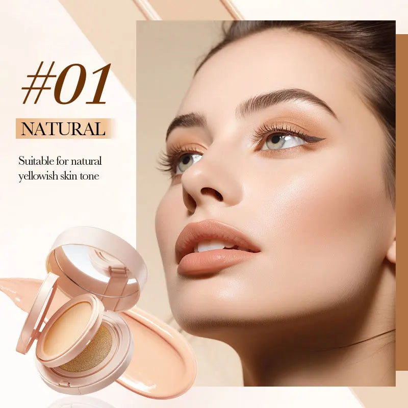 SADOER Powder Air Cushion Flawless BB Cream 2 in 1 Concealer Long-lasting - AliExpress 66