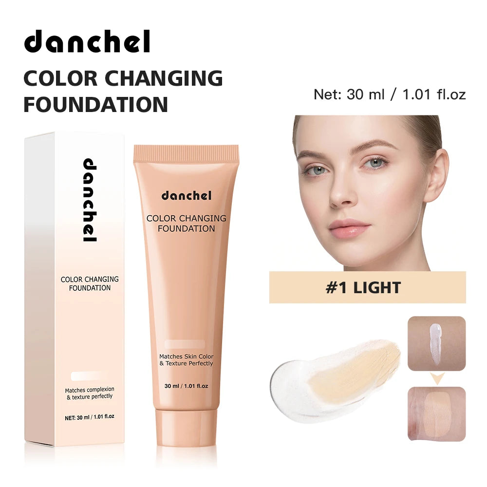 Color Changing Foundation Natural Matte Makeup Effect Deep Hydration Nourish Repair Skin Brighten Even Tone Concealer Foundation - AliExpress 66