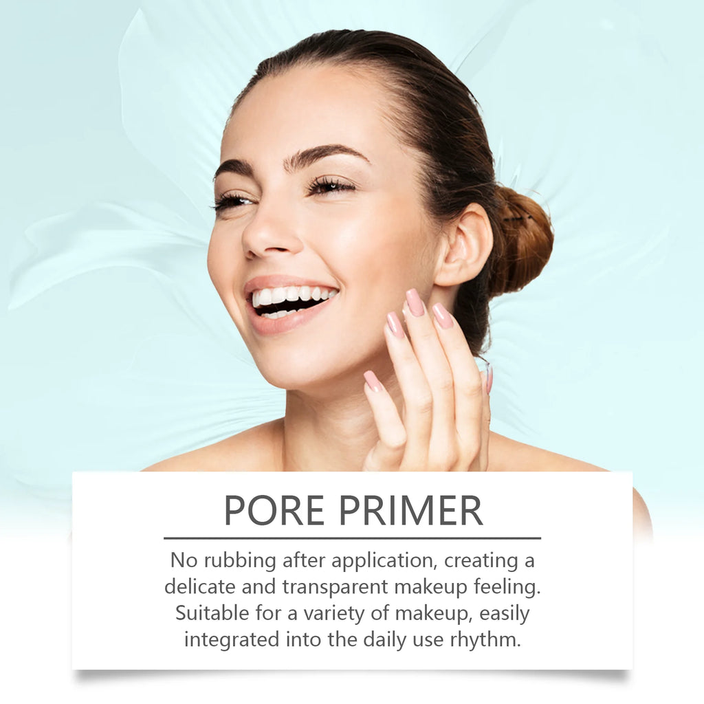 Hydrating Pore Minimizing Primer Long Lasting Non Greasy Makeup Base for Smooth Skin Wrinkle Reduction Face Primer All Daily Use - AliExpress 66