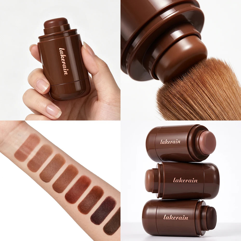 Cream Bronzer Stick Portable Creamy Light Non Sticky Texture Easy Blend For Face Contour Shaping Bronzing Makeup - AliExpress 66