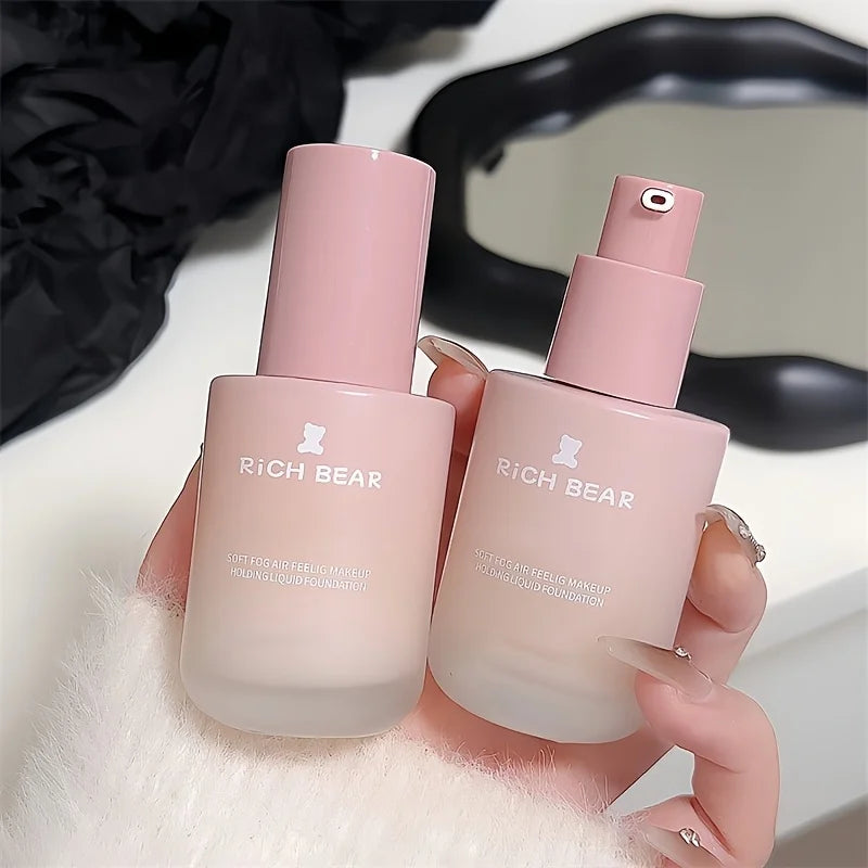 Richbear Airy Matte Foundation Hydrating Waterproof Sweatproof Oil Control Concealing Natural Luminous Holiday Gift - AliExpress 66