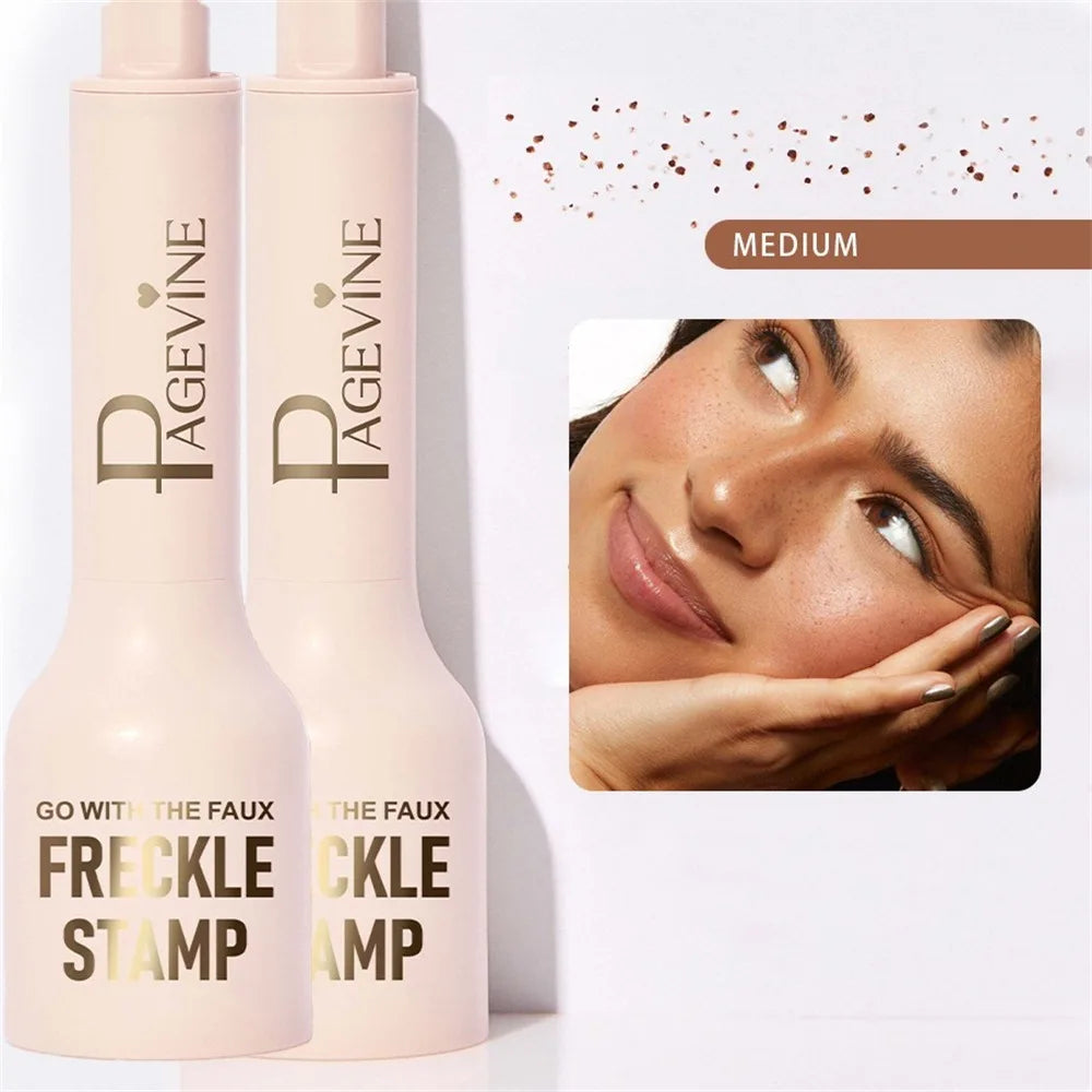 Facial Freckle Stamp Pencil,Natural Makeup for Freckles,Dark Spots, Moles,Waterproof,not easy to fade Concealer,Feminine Contour