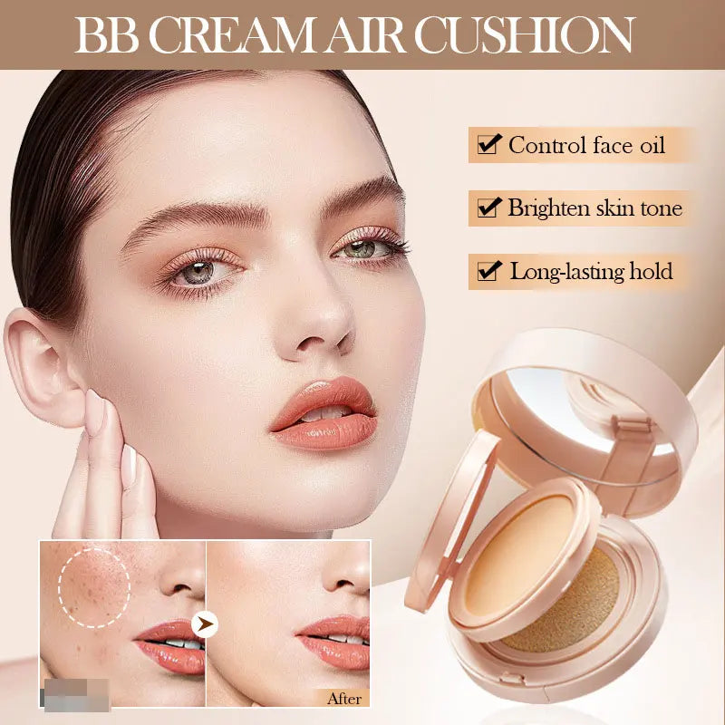SADOER Powder Air Cushion Flawless BB Cream 2 in 1 Concealer Long-lasting - AliExpress 66